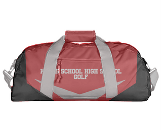 Duffle Bag, King's School High School Golf, Golf, Teamtime, Team time, sublimation, custom sports apparel, team uniforms, spirit wear, spiritwear, sports uniforms, custom shirts, team store, custom team store, fundraiser sports, apparel fundraiser