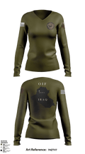 Scorpion 42 31588632 Women's Long Sleeve V-neck Shirt - 1