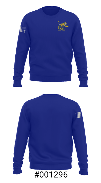 Martin County High School Women's Basketball 72378033 Crew Neck Sweatshirt - 16