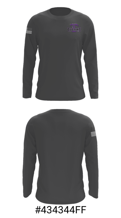 South Central Calhoun High School Golf 46544103 Long Sleeve Performance Shirt - 13