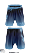 Gig Harbor High School Bowling 80875670 Athletic Shorts With Pockets - 1
