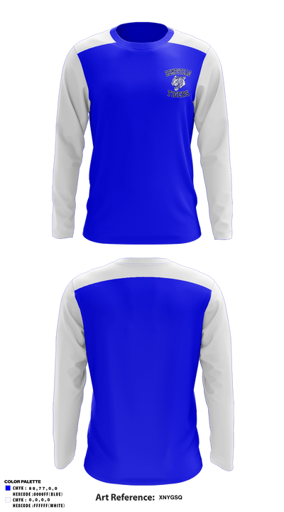Hempstead High School Baseball 11963769 Long Sleeve Performance Shirt - 1
