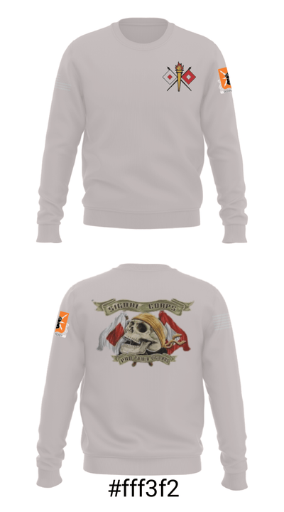 4ID 3ABCT 1-66AR HHC S6 4294361 Crew Neck Sweatshirt - 2