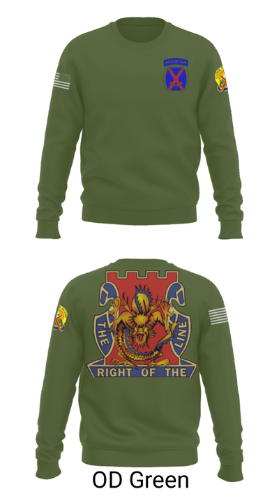2nd battalion 14th infantry regiment 17334538 Crew Neck Sweatshirt - 10