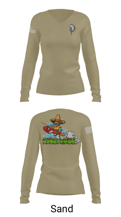 Mattsalinas2 35371434 Women's Long Sleeve V-neck Shirt - 42