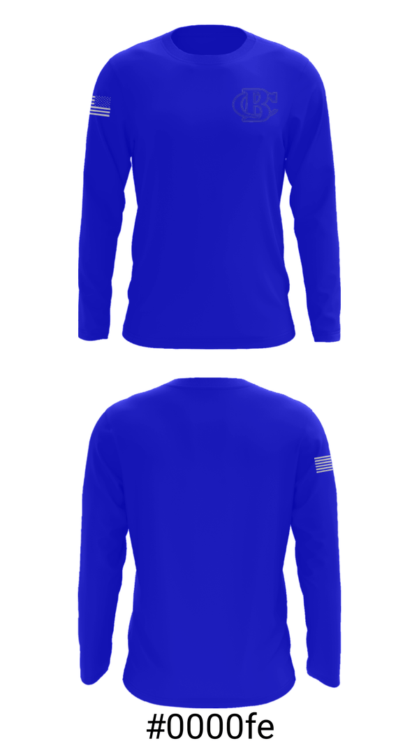 Long Sleeve Performance Shirt, Banks County Middle School Basketball, Women's Basketball, Teamtime, Team time, sublimation, custom sports apparel, team uniforms, spirit wear, spiritwear, sports uniforms, custom shirts, team store, custom team store, fundraiser sports, apparel fundraiser