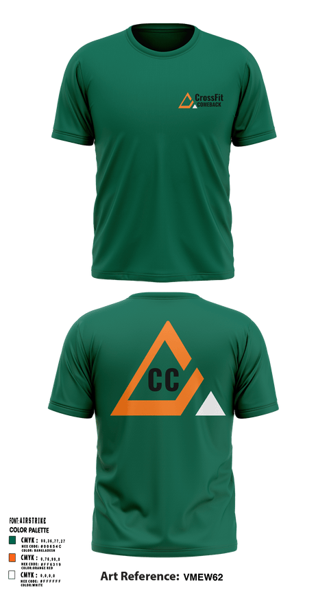 Short Sleeve Performance Shirt, Crossfit ComebackCrossfit Comeback, , Teamtime, Team time, sublimation, custom sports apparel, team uniforms, spirit wear, spiritwear, sports uniforms, custom shirts, team store, custom team store, fundraiser sports, apparel fundraiser
