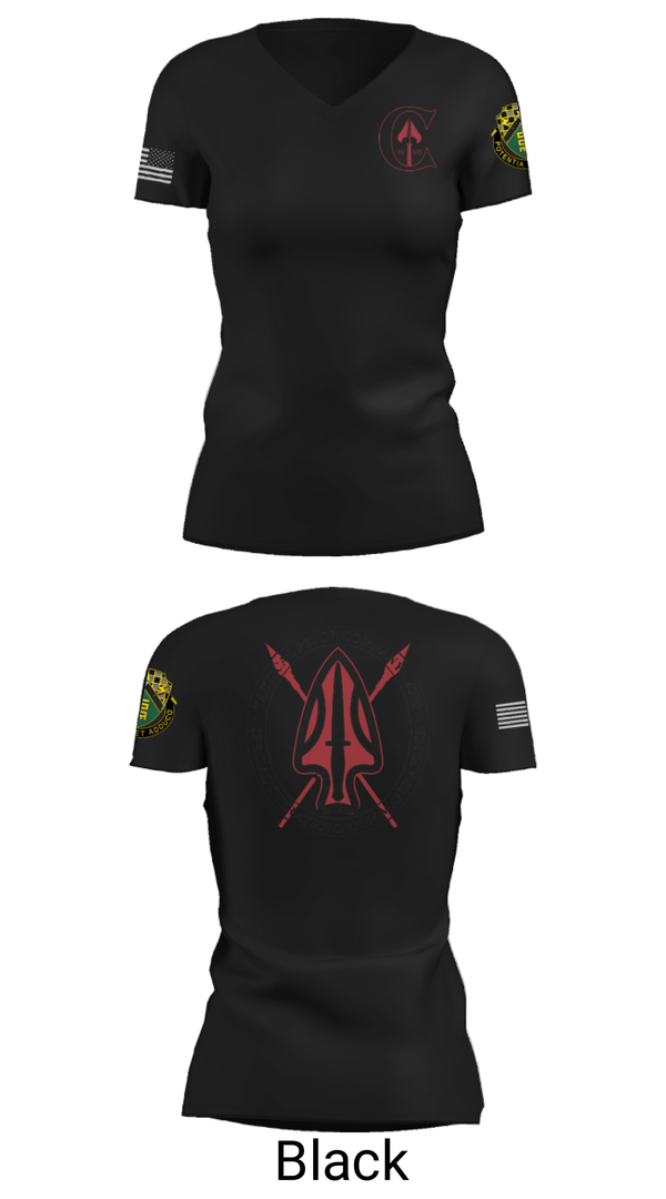 Women's Short Sleeve Vneck Shirt, , Army, Teamtime, Team time, sublimation, custom sports apparel, team uniforms, spirit wear, spiritwear, sports uniforms, custom shirts, team store, custom team store, fundraiser sports, apparel fundraiser