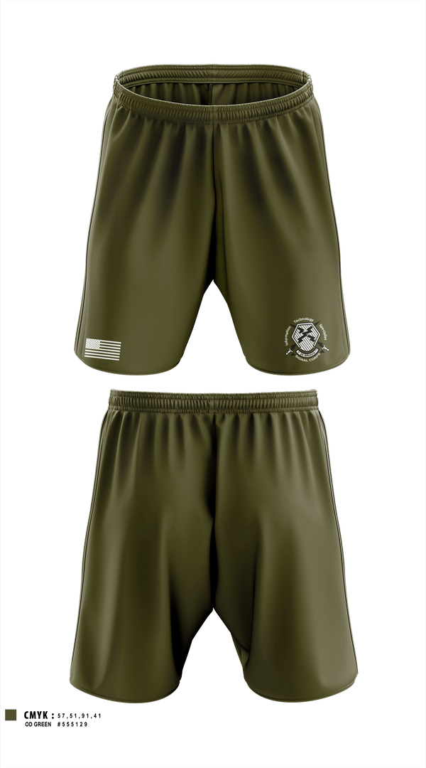 Athletic Shorts With Pockets, 25 Bravo, Army, Teamtime, Team time, sublimation, custom sports apparel, team uniforms, spirit wear, spiritwear, sports uniforms, custom shirts, team store, custom team store, fundraiser sports, apparel fundraiser