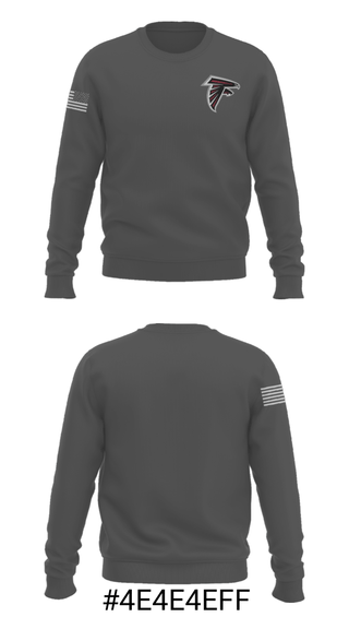 Crew Neck Sweatshirt, Douglas County West Community School Cross Country, Cross Country, Teamtime, Team time, sublimation, custom sports apparel, team uniforms, spirit wear, spiritwear, sports uniforms, custom shirts, team store, custom team store, fundraiser sports, apparel fundraiser