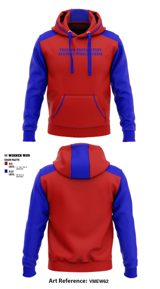 Hoodie, Freedom Preparatory Academy Middle School, Spirit Store, Teamtime, Team time, sublimation, custom sports apparel, team uniforms, spirit wear, spiritwear, sports uniforms, custom shirts, team store, custom team store, fundraiser sports, apparel fundraiser