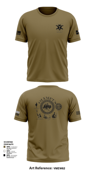 Short Sleeve Performance Shirt, 3-133 FA3133FABJ, Army, Teamtime, Team time, sublimation, custom sports apparel, team uniforms, spirit wear, spiritwear, sports uniforms, custom shirts, team store, custom team store, fundraiser sports, apparel fundraiser