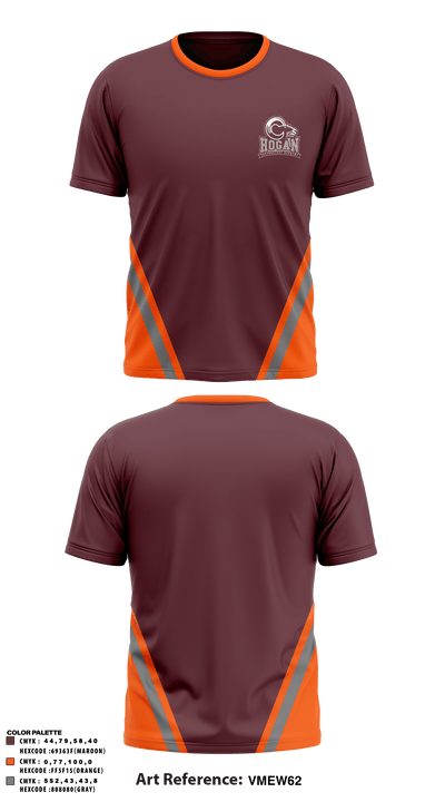 Hogan Prep Academy 95819741 Short Sleeve Performance Shirt - 1