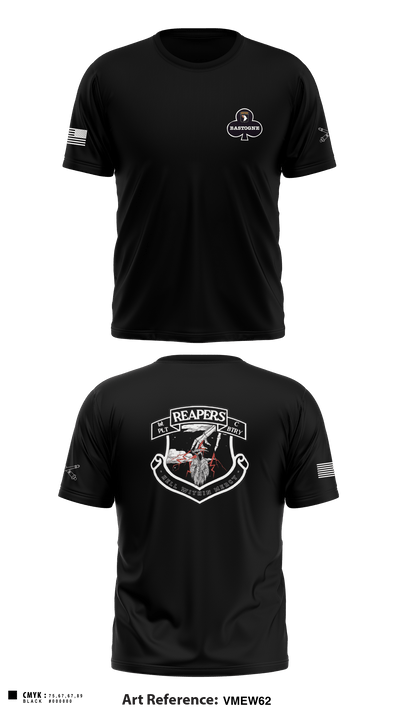 C Btry 2-32 FAR 54582520 Short Sleeve Performance Shirt - 1