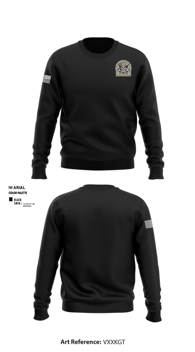 Delta Company "Outlaws" 47733508 Crew Neck Sweatshirt - 1