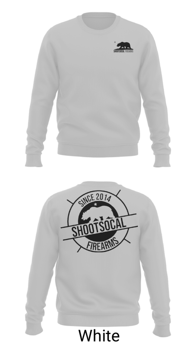 ShootSoCal firearms 29908101 Crew Neck Sweatshirt - 2