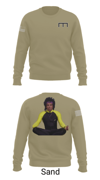 Crew Neck Sweatshirt, , Army, Teamtime, Team time, sublimation, custom sports apparel, team uniforms, spirit wear, spiritwear, sports uniforms, custom shirts, team store, custom team store, fundraiser sports, apparel fundraiser