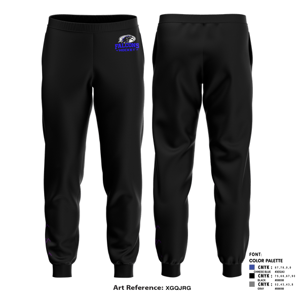 Joggers, Frontier Central Hockey, Hockey, Teamtime, Team time, sublimation, custom sports apparel, team uniforms, spirit wear, spiritwear, sports uniforms, custom shirts, team store, custom team store, fundraiser sports, apparel fundraiser