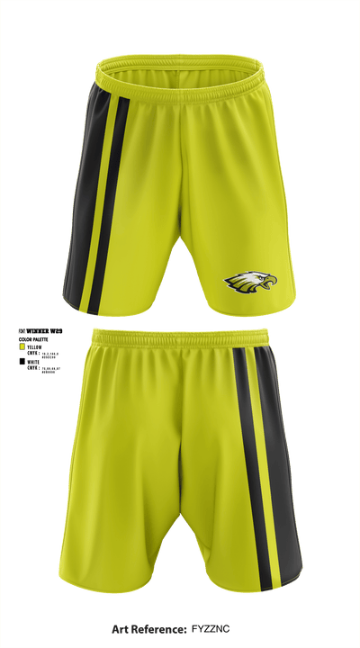 Freedom High School Volleyball 49490961 Athletic Shorts With Pockets - 1