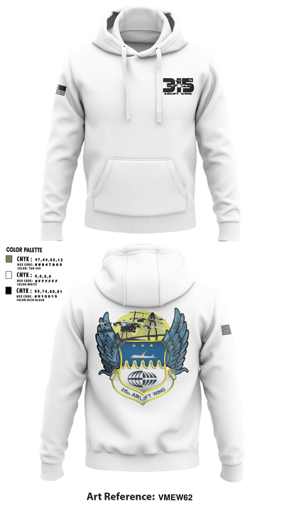 315th Airlift Wing/315th Maintenance Group 82634422 Hoodie - 54