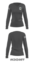 Sheboygan Christian School Soccer 3967240 Women's Long Sleeve V-neck Shirt - 25