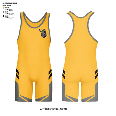 Central Gwinnett High School Wrestling 49909425 Wrestling Singlet - 1