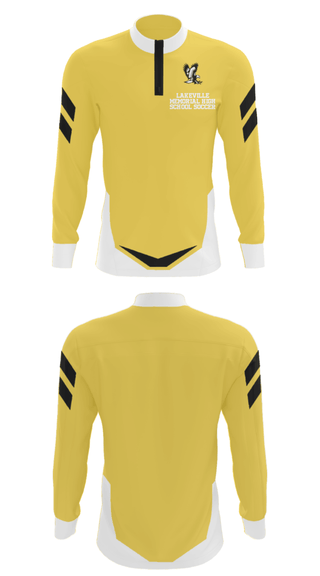 Quarter Zip Jacket, LakeVille Memorial High School Soccer, Men's Soccer, Teamtime, Team time, sublimation, custom sports apparel, team uniforms, spirit wear, spiritwear, sports uniforms, custom shirts, team store, custom team store, fundraiser sports, apparel fundraiser