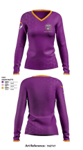 Downtown College Prep - Alum Rock Middle School 34852087 Women's Long Sleeve V-neck Shirt - 1