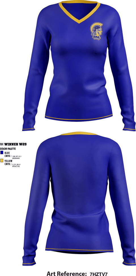 Women's Long Sleeve Vneck Shirt, North County Middle School Volleyball, Women's Volleyball, Teamtime, Team time, sublimation, custom sports apparel, team uniforms, spirit wear, spiritwear, sports uniforms, custom shirts, team store, custom team store, fundraiser sports, apparel fundraiser