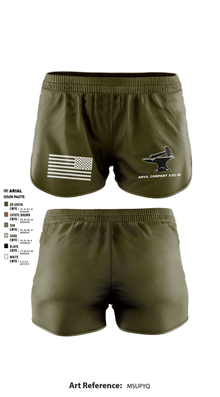Ranger Panties, , Army, Teamtime, Team time, sublimation, custom sports apparel, team uniforms, spirit wear, spiritwear, sports uniforms, custom shirts, team store, custom team store, fundraiser sports, apparel fundraiser