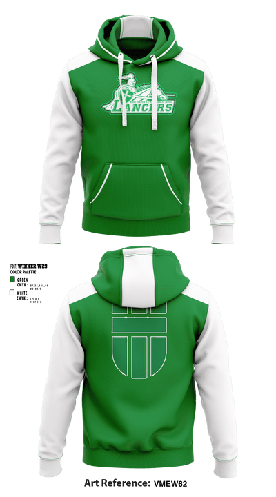 Wisconsin Lutheran Middle School 9461286 Hoodie - 1