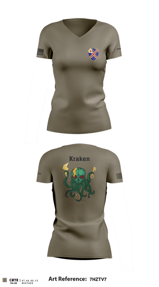 Women's Short Sleeve Vneck Shirt, , Army, Teamtime, Team time, sublimation, custom sports apparel, team uniforms, spirit wear, spiritwear, sports uniforms, custom shirts, team store, custom team store, fundraiser sports, apparel fundraiser