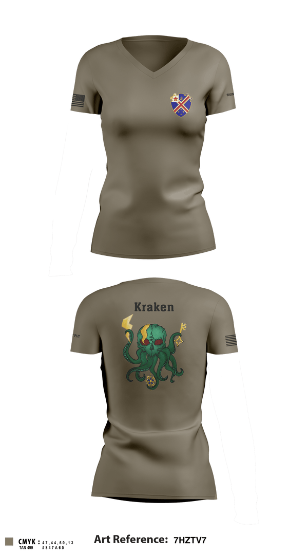 Women's Short Sleeve Vneck Shirt, , Army, Teamtime, Team time, sublimation, custom sports apparel, team uniforms, spirit wear, spiritwear, sports uniforms, custom shirts, team store, custom team store, fundraiser sports, apparel fundraiser