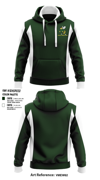 Leavitt Area High School Cheer 62037946 Hoodie - 1