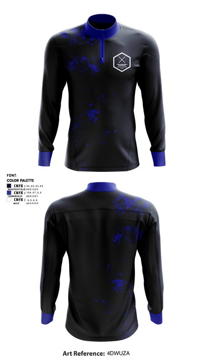 HHU 15037758 Quarter Zip Jacket - 1