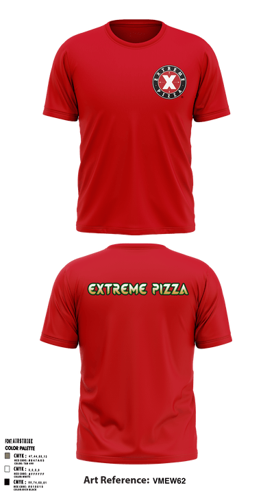 Extreme Pizza 64264701 Short Sleeve Performance Shirt - 1