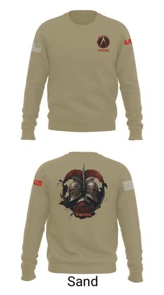 Crew Neck Sweatshirt, , Army, Teamtime, Team time, sublimation, custom sports apparel, team uniforms, spirit wear, spiritwear, sports uniforms, custom shirts, team store, custom team store, fundraiser sports, apparel fundraiser