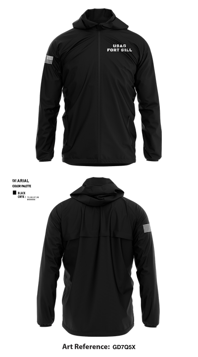 USAG Fort Sill 33635328 Windbreaker - 5