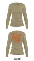 Trevor G. Browne 7825147 Women's Long Sleeve V-neck Shirt - 41