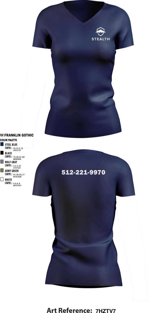 Women's Short Sleeve Vneck Shirt, Stealth customs, , Teamtime, Team time, sublimation, custom sports apparel, team uniforms, spirit wear, spiritwear, sports uniforms, custom shirts, team store, custom team store, fundraiser sports, apparel fundraiser