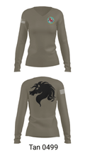 820 RED HORSE 81317160 Women's Long Sleeve V-neck Shirt - 41
