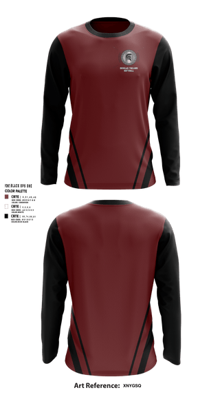 Long Sleeve Performance Shirt, Douglas High School Softball, Softball, Teamtime, Team time, sublimation, custom sports apparel, team uniforms, spirit wear, spiritwear, sports uniforms, custom shirts, team store, custom team store, fundraiser sports, apparel fundraiser