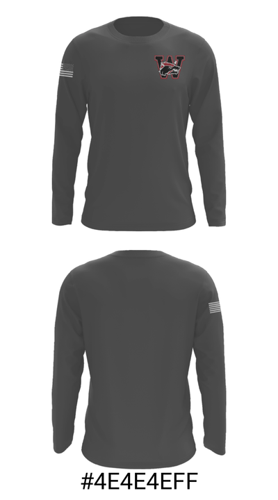Wichita Falls High School Golf 85972251 Long Sleeve Performance Shirt - 13