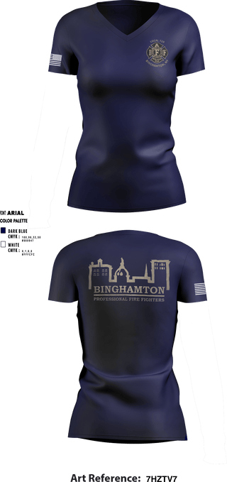 Women's Short Sleeve Vneck Shirt, , Fire Department, Teamtime, Team time, sublimation, custom sports apparel, team uniforms, spirit wear, spiritwear, sports uniforms, custom shirts, team store, custom team store, fundraiser sports, apparel fundraiser