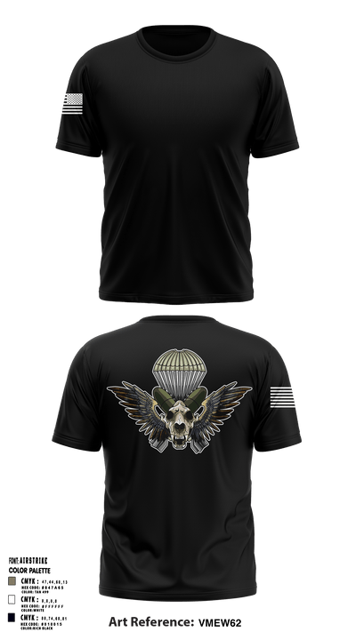 HHC Mortars, 2-505 PIR 68912099 Short Sleeve Performance Shirt - 40