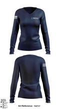 Royals Advertising 34261004 Women's Long Sleeve V-neck Shirt - 26