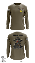 Bravo Badgers, 101 STB 90284504 Long Sleeve Performance Shirt - 50