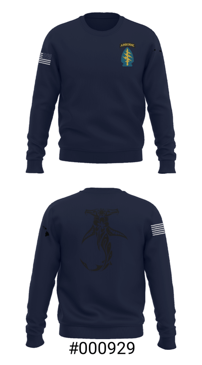 112th SIGDET 5424281 Crew Neck Sweatshirt - 7