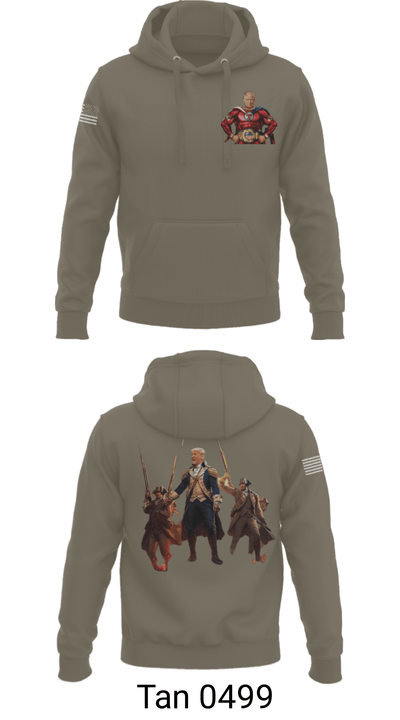 6th BEB Elk Forward  Support Company 17164006 Hoodie - 46