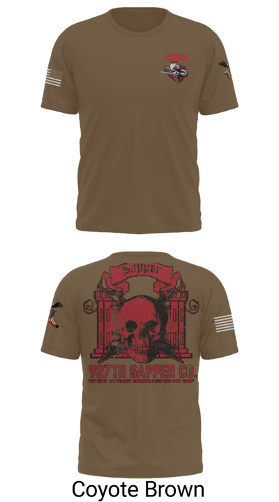 927 Sapper Company 70856358 Short Sleeve Performance Shirt - 32